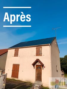 Toiture bac acier après_ 